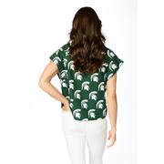 Michigan State Stewart Simmons The Poplin Blouse